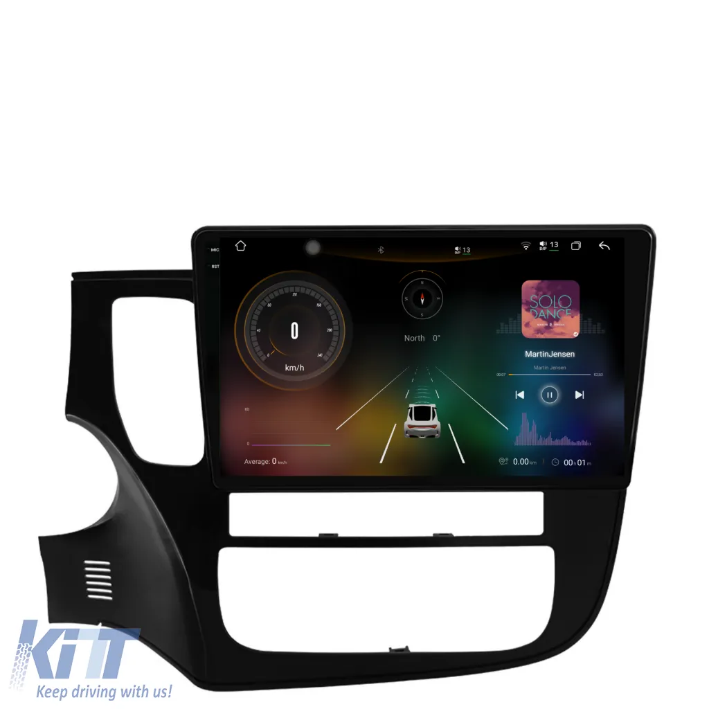 Dedicated Navigation suitable for Mitsubishi Outlander (2013 - 2020), 2K, 12Gb RAM, 256Gb Storage, Android Auto, Carplay