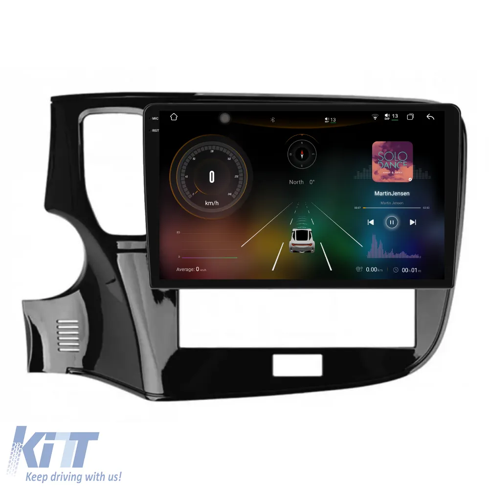Dedicated Navigation suitable for Mitsubishi Outlander (2013 - 2020), 2K, 12Gb RAM, 256Gb Storage, Android Auto, Carplay