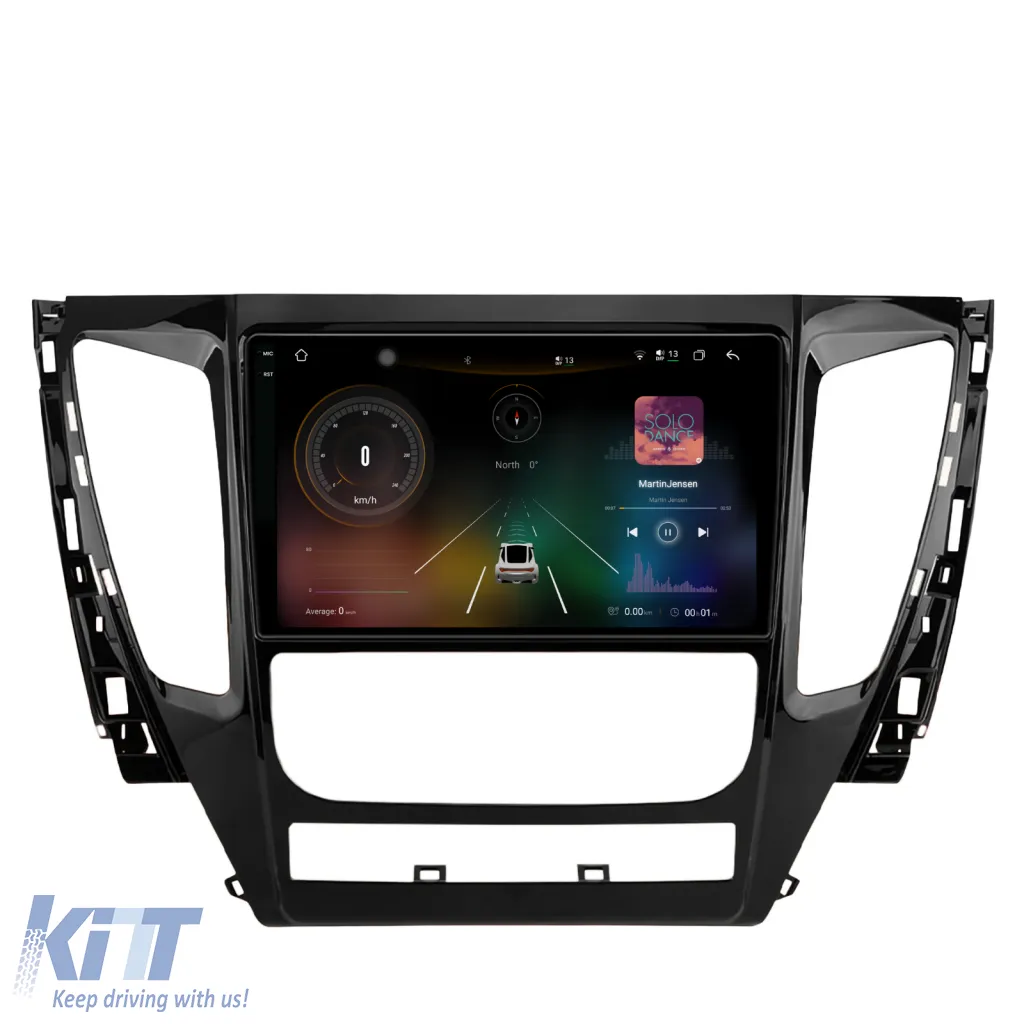 Dedicated Navigation suitable for Mitsubishi Pajero (2016 - 2018), 2K, 12Gb RAM, 256Gb Storage, Android Auto, Carplay
