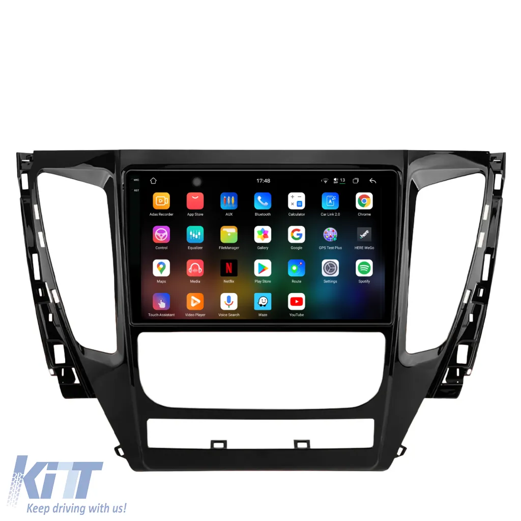 Dedicated Navigation suitable for Mitsubishi Pajero (2016 - 2018), 2K, 12Gb RAM, 256Gb Storage, Android Auto, Carplay