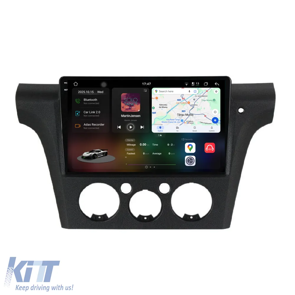 Dedicated Navigation suitable for Mitsubishi Outlander (2001 - 2005), 2K, 12GB RAM, 256GB Storage, Android Auto, Carplay