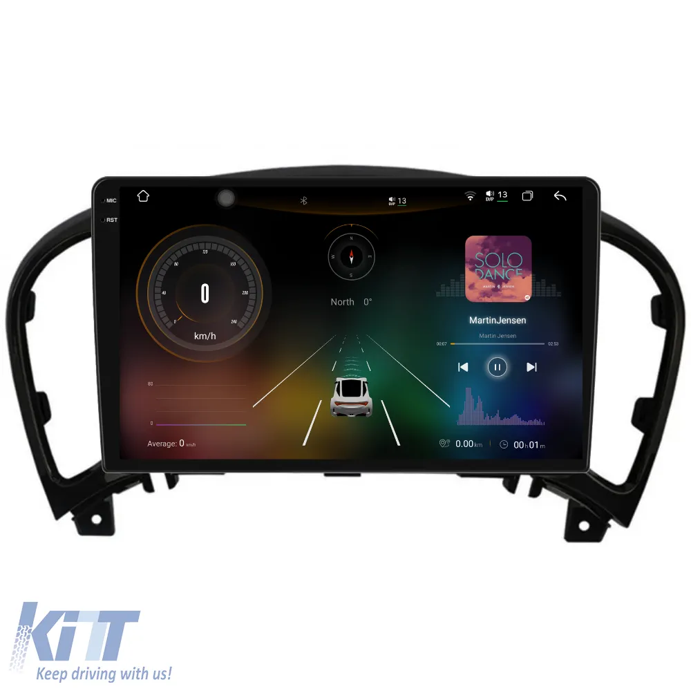 Dedicated Navigation suitable for Nissan Juke (2010 - 2017), 2K, 12GB RAM, 256GB Storage, Android Auto, Carplay