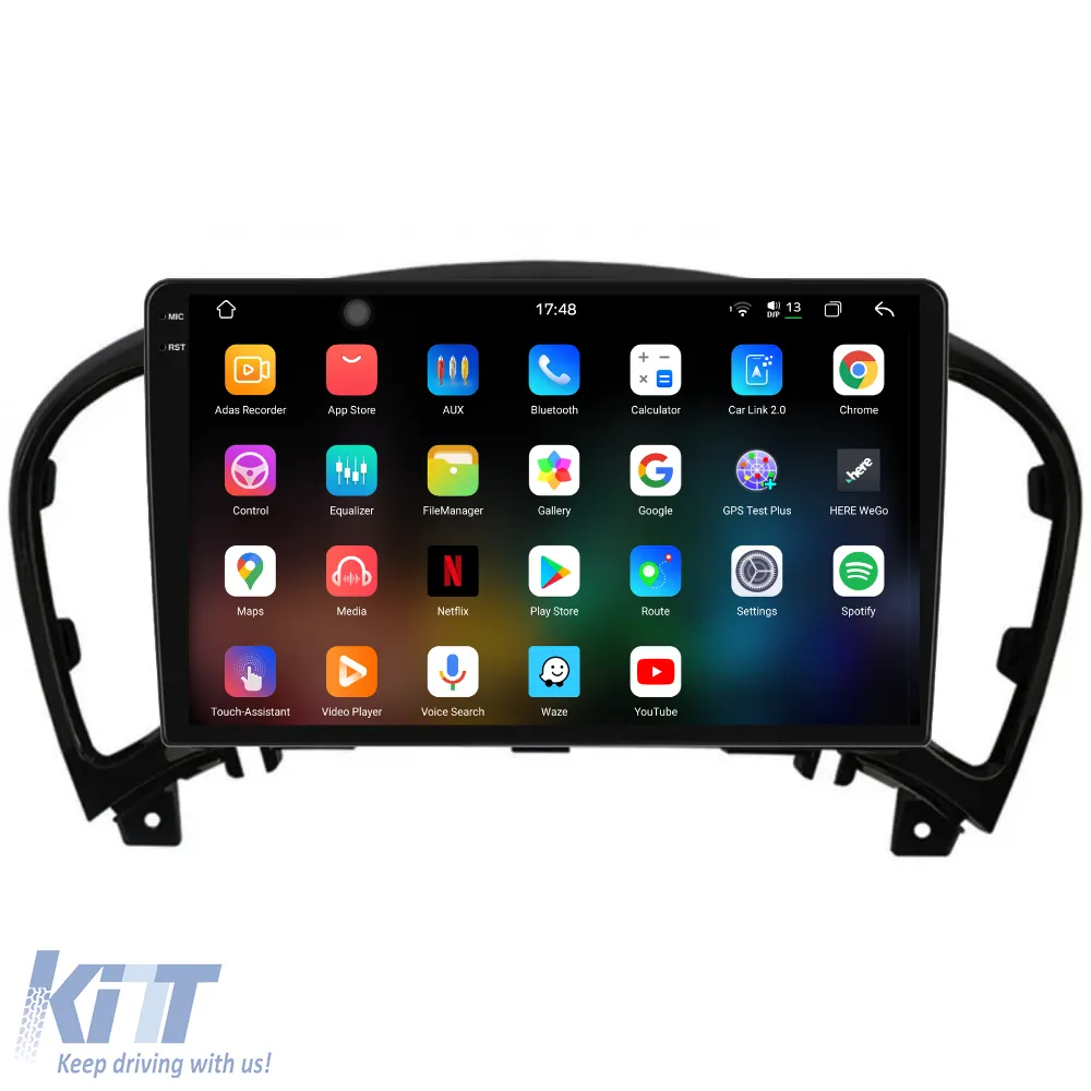 Dedicated Navigation suitable for Nissan Juke (2010 - 2017), 2K, 12GB RAM, 256GB Storage, Android Auto, Carplay