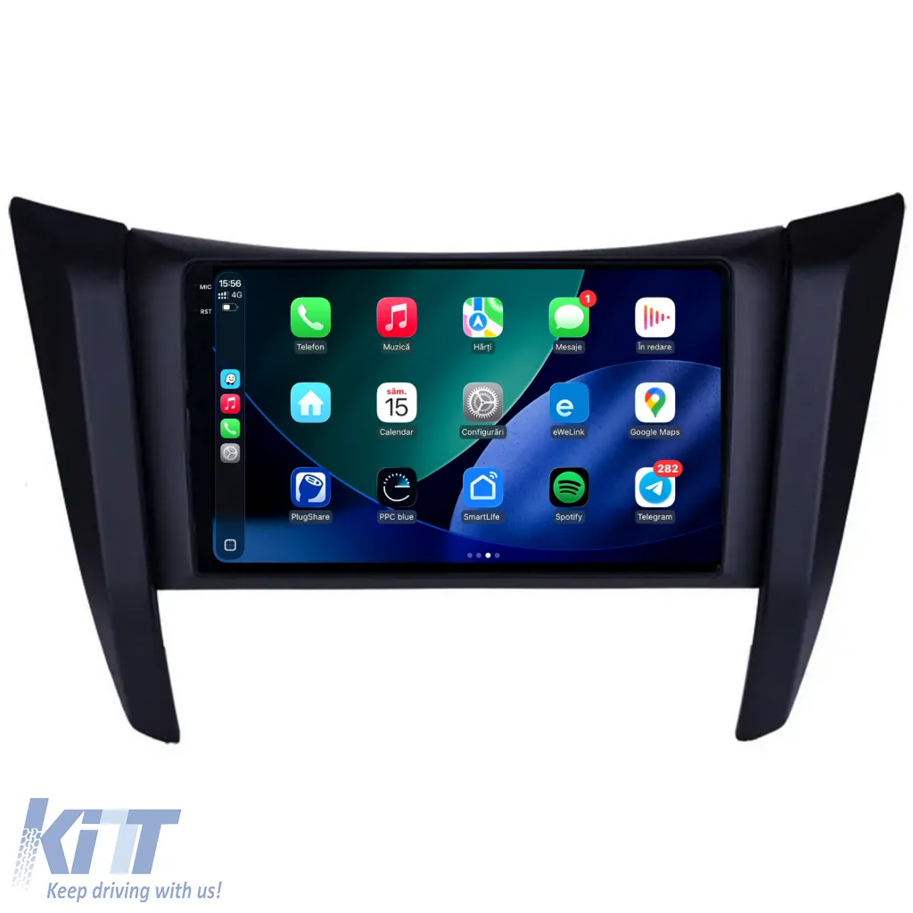 Dedicated Navigation suitable for Nissan Navara (2015 - 2023), 2K, 4Gb RAM, 64Gb Storage, Android Auto, Carplay