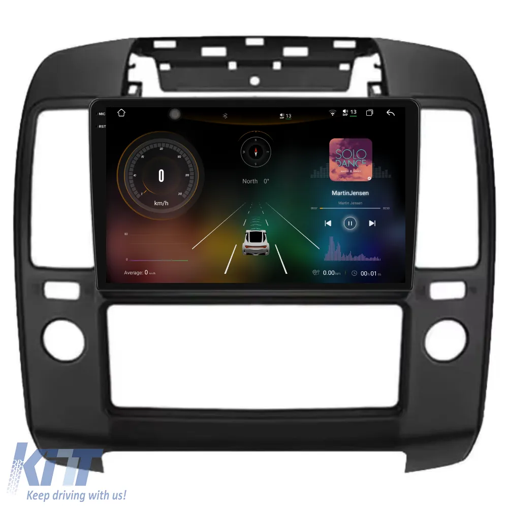 Dedicated Navigation suitable for Nissan Navara (2004 - 2010), 2K, 12Gb RAM, 256Gb Storage, Android Auto, Carplay