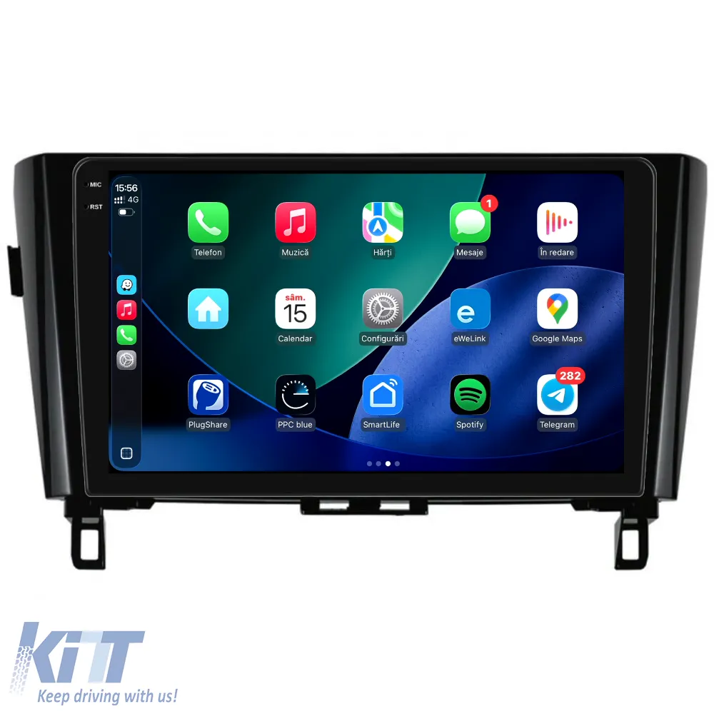 Dedicated Navigation suitable for Nissan Qashqai J11 (2013 - 2021), 2K, 4Gb RAM, 64Gb Storage, Android Auto, Carplay