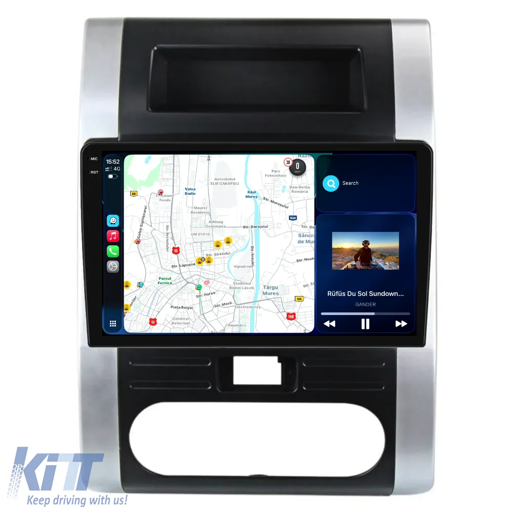 Dedicated Navigation suitable for Nissan X-Trail T31 (2006 - 2012), 2K, 12Gb RAM, 256Gb Storage, Android Auto, Carplay