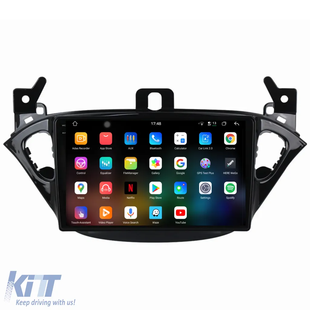 Dedicated Navigation suitable for Opel Adam (2012 - 2019), 2K, 12Gb RAM, 256Gb Storage, Android Auto, Carplay