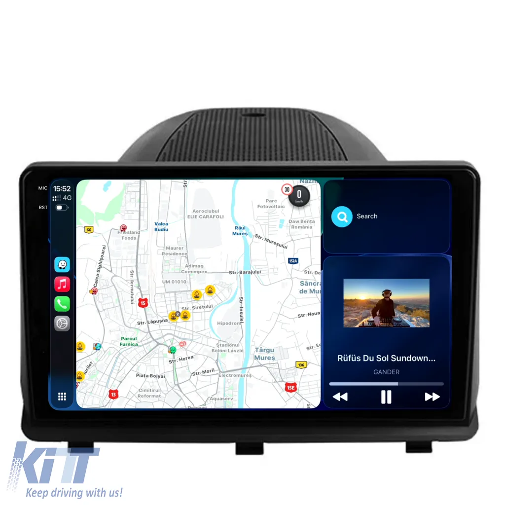 Dedicated Navigation suitable for Opel Antara (2005 - 2015), 2K, 8Gb RAM, 256Gb Storage, Android Auto, Carplay
