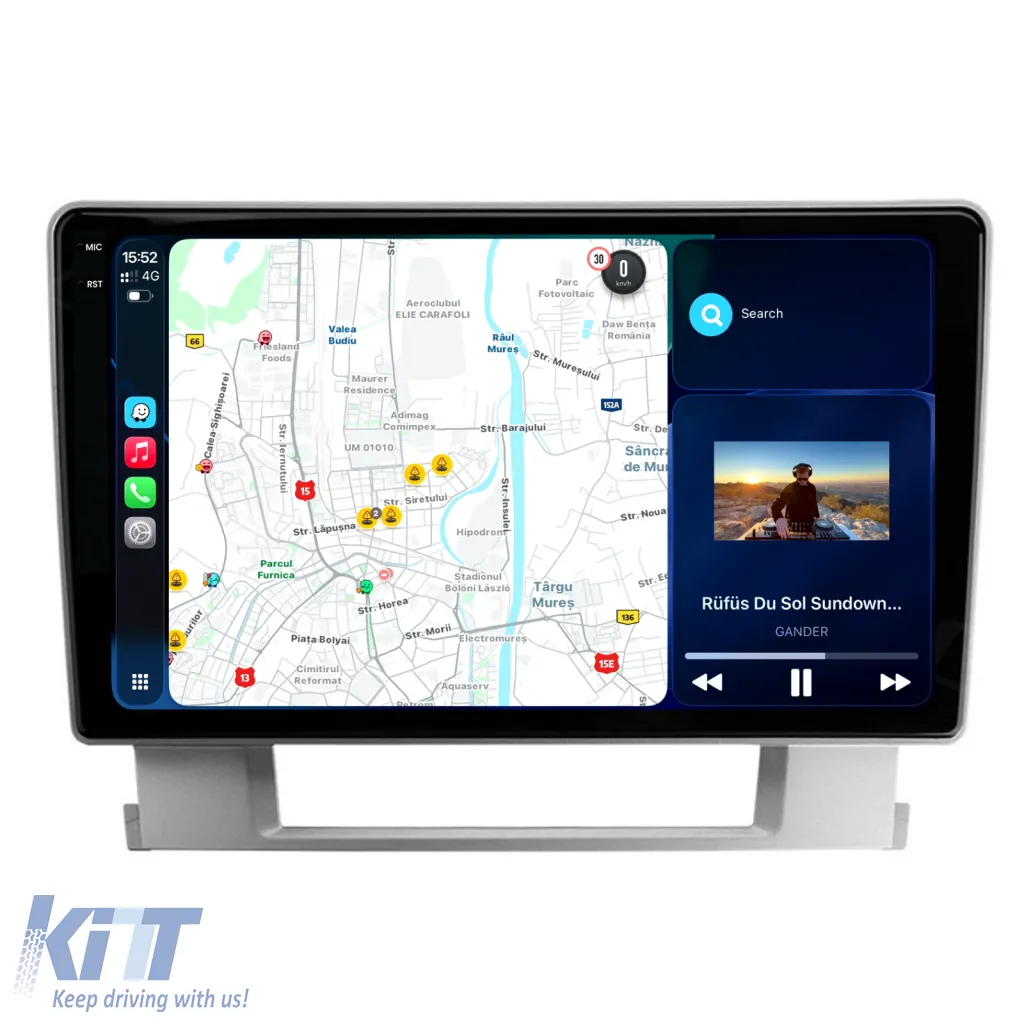 Dedicated Navigation suitable for Opel Astra J (2009 - 2015), 2K, 12Gb RAM, 256Gb Storage, Android Auto, Carplay