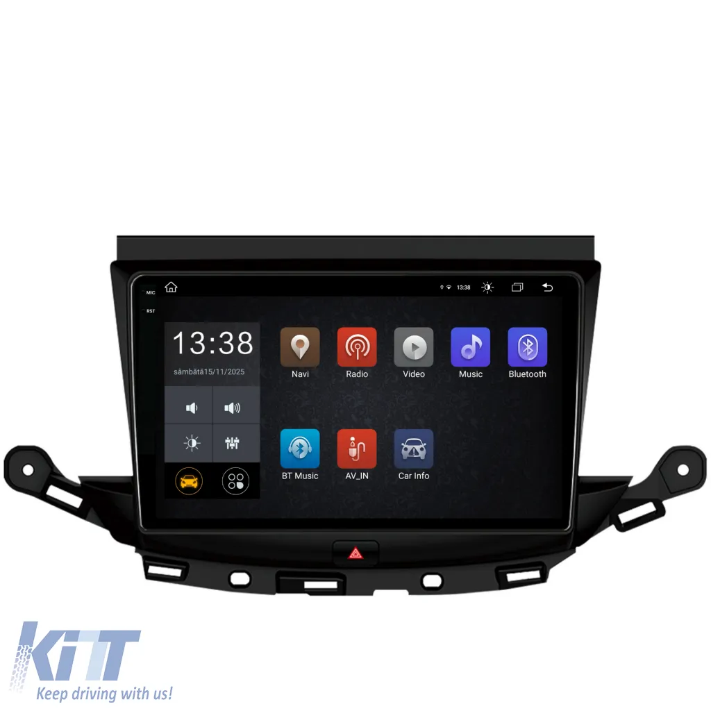 Dedicated Navigation suitable for Opel Astra K (2015 - 2021), 2K, 8Gb RAM, 256Gb Storage, Android Auto, Carplay