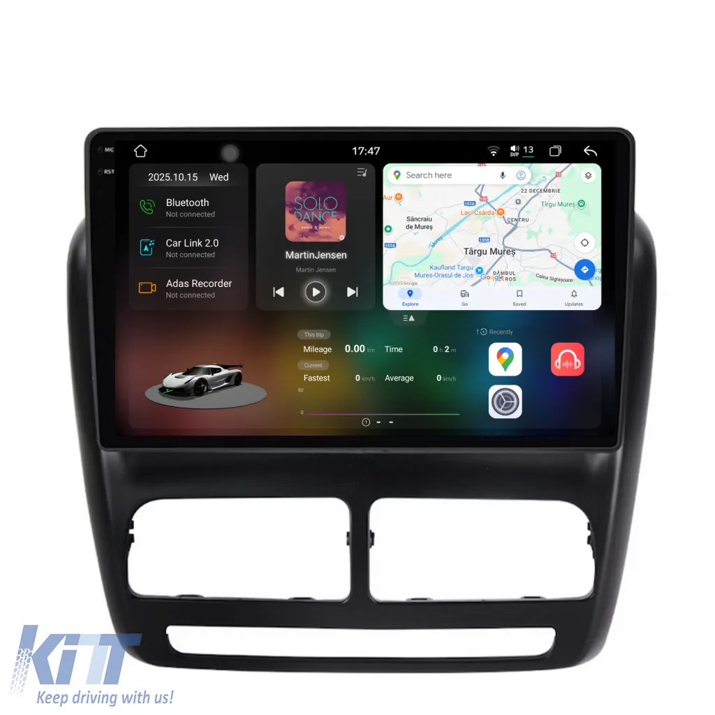 Dedicated Navigation suitable for Opel Combo (2003 - 2011), 2K, 12Gb RAM, 256Gb Storage, Android Auto, Carplay