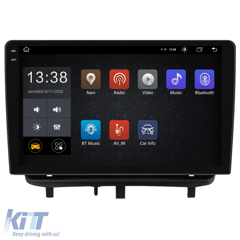 Dedicated Navigation suitable for Opel Corsa D (2006 - 2014), 9 Inch, 8Gb Ram, 256Gb Storage, Android Auto, Carplay
