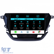 Dedicated Navigation suitable for Opel Corsa F (2019 - 2023), QuadCore, 9 Inch, 4Gb Ram, 64Gb Storage, Android Auto, Carplay