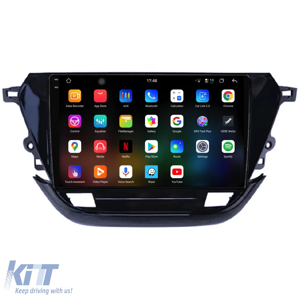 Dedicated Navigation suitable for Opel Corsa F (2019 - 2023), 2K, 12Gb RAM, 256Gb Storage, Android Auto, Carplay