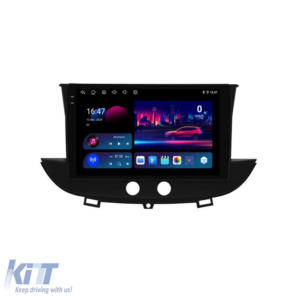 Dedicated Navigation suitable for Opel Crossland X (2017 - 2021), 9 Inch, 8Gb Ram, 256Gb Storage, Android Auto, Carplay