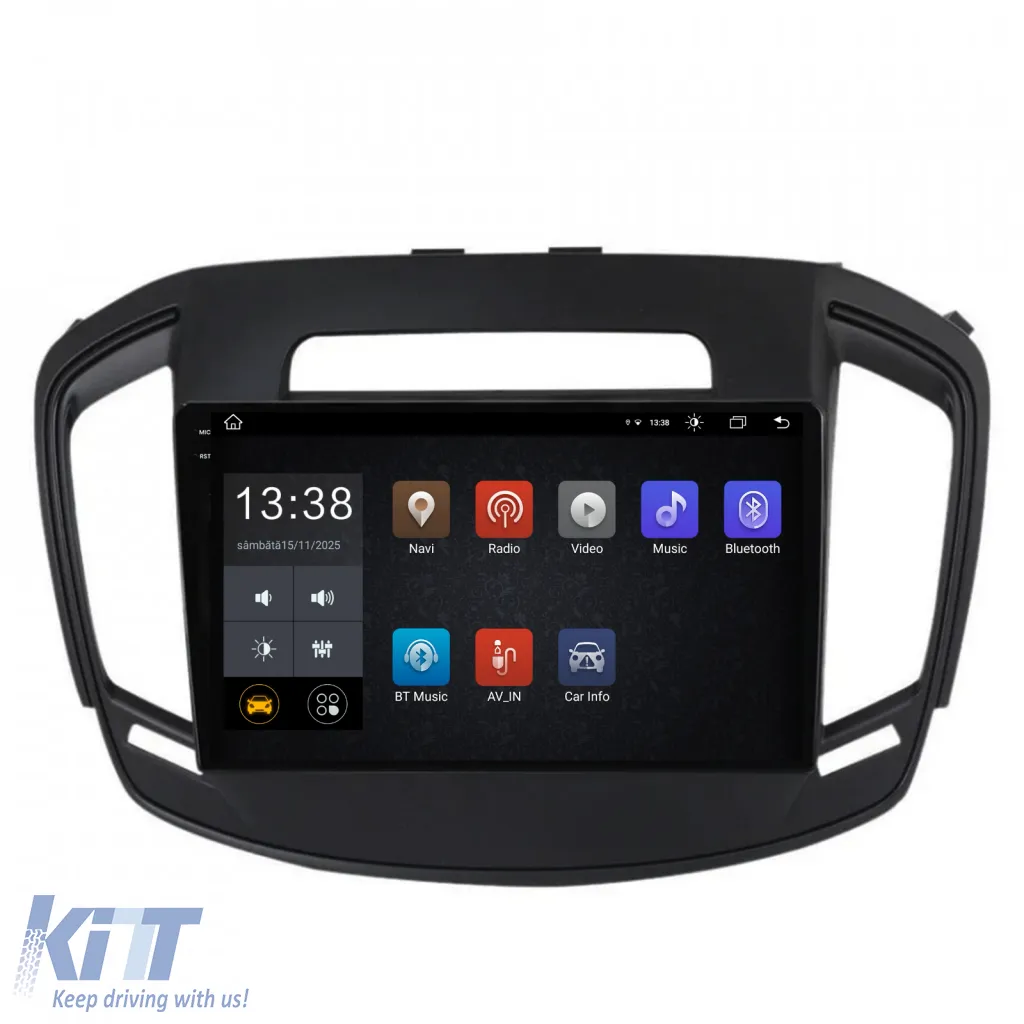 Dedicated Navigation suitable for Opel Insignia (2008 - 2013), 2K, 4Gb RAM, 64Gb Storage, Android Auto, Carplay