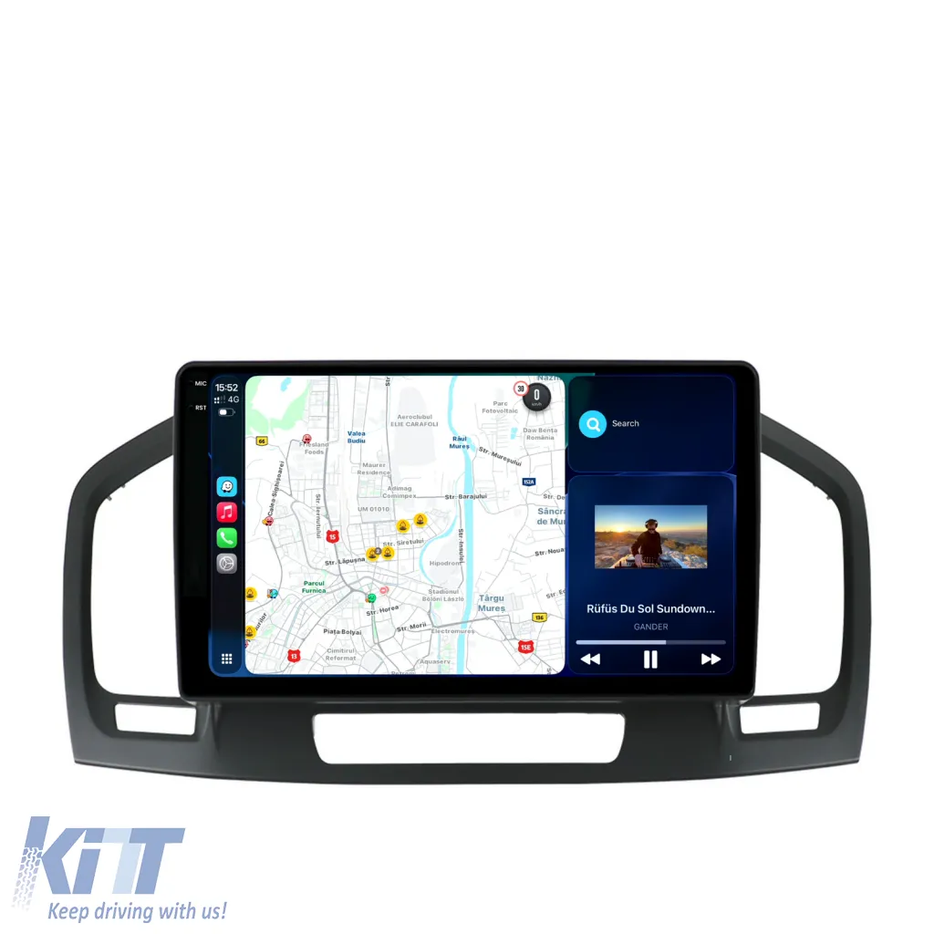 Dedicated Navigation suitable for Opel Insignia (2008 - 2013), 2K, 4Gb RAM, 64Gb Storage, Android Auto, Carplay