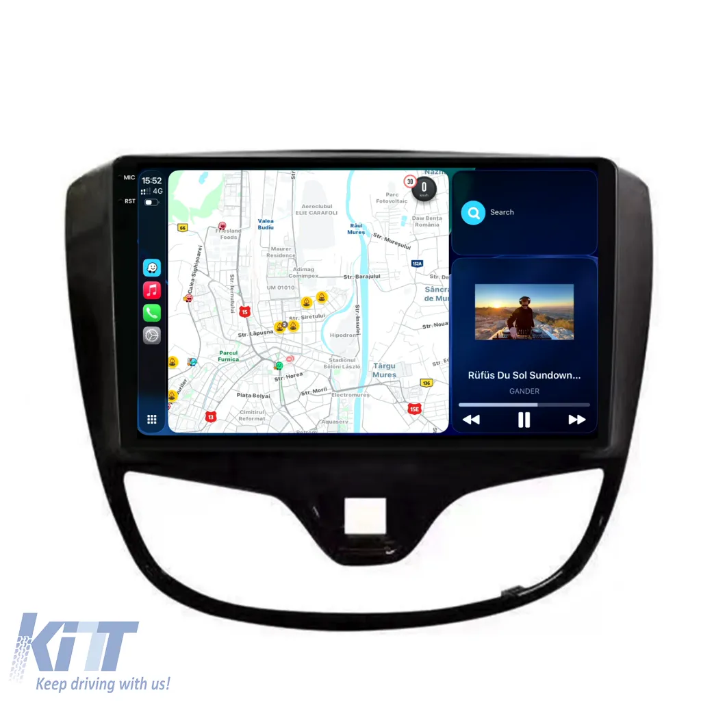 Dedicated Navigation suitable for Opel Karl (2015 - 2019), 2K, 4Gb RAM, 64Gb Storage, Android Auto, Carplay
