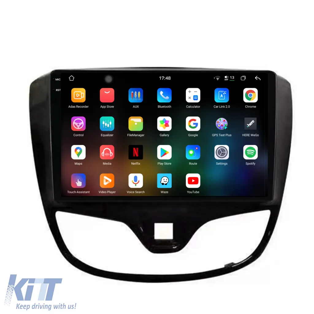 Dedicated Navigation suitable for Opel Karl (2015 - 2019), 2K, 12Gb RAM, 256Gb Storage, Android Auto, Carplay