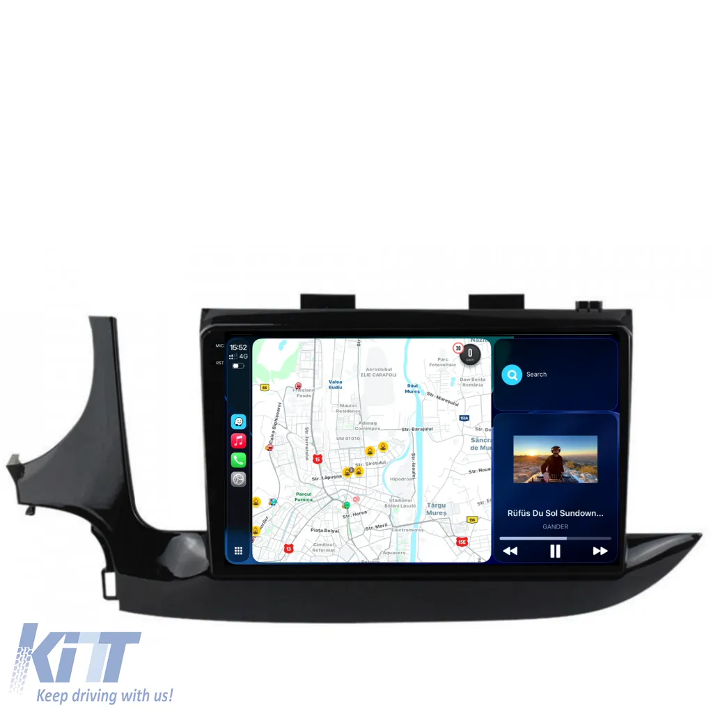 Dedicated Navigation suitable for Opel Mokka (2012 - 2016), 2K, 8GB RAM, 256GB Storage, Android Auto, Carplay