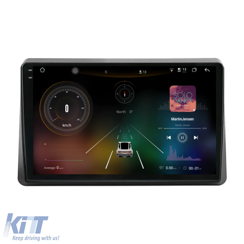 Dedicated Navigation suitable for Opel Movano (2020 - 2024), 2K, 12Gb RAM, 256Gb Storage, Android Auto, Carplay