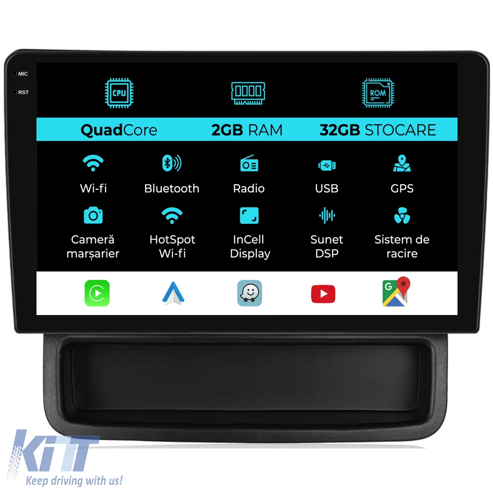 Dedicated Navigation suitable for Opel Vivaro (2006 - 2014), 10 Inch, 2Gb RAM, 32Gb Storage, Android Auto, Carplay