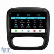 Dedicated Navigation suitable for Opel Vivaro (2006 - 2014), 2K, 8Gb RAM, 256Gb Storage, Android Auto, Carplay