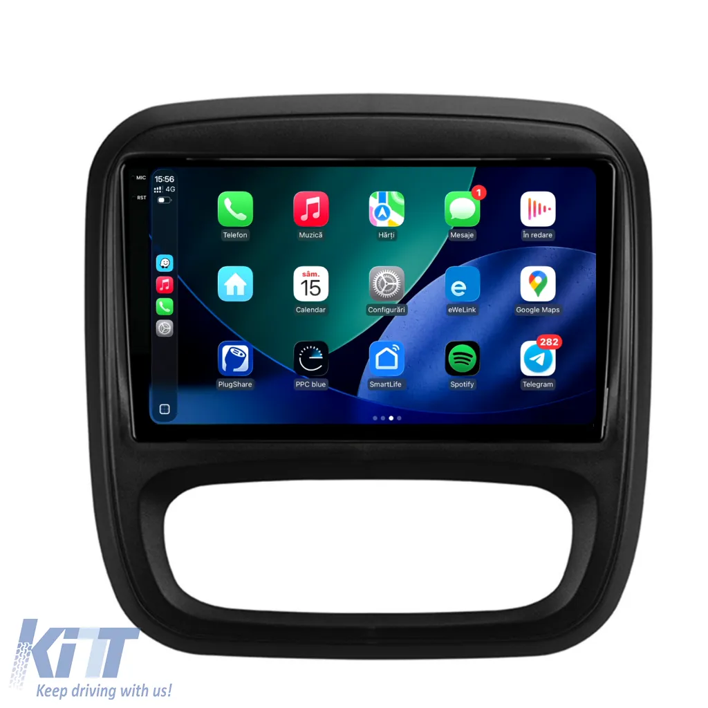 Dedicated Navigation suitable for Opel Vivaro (2006 - 2014), 2K, 8Gb RAM, 256Gb Storage, Android Auto, Carplay