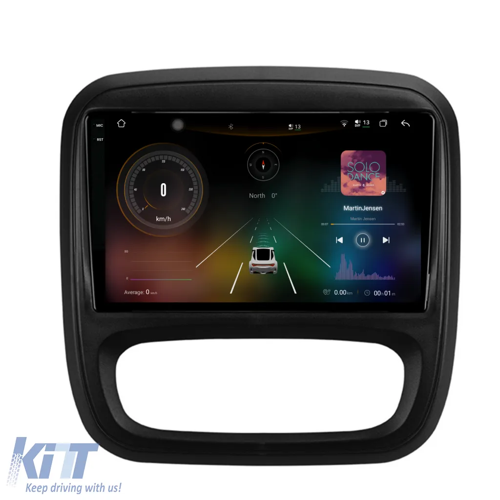 Dedicated Navigation suitable for Opel Vivaro (2006 - 2014), 2K, 12Gb RAM, 256Gb Storage, Android Auto, Carplay