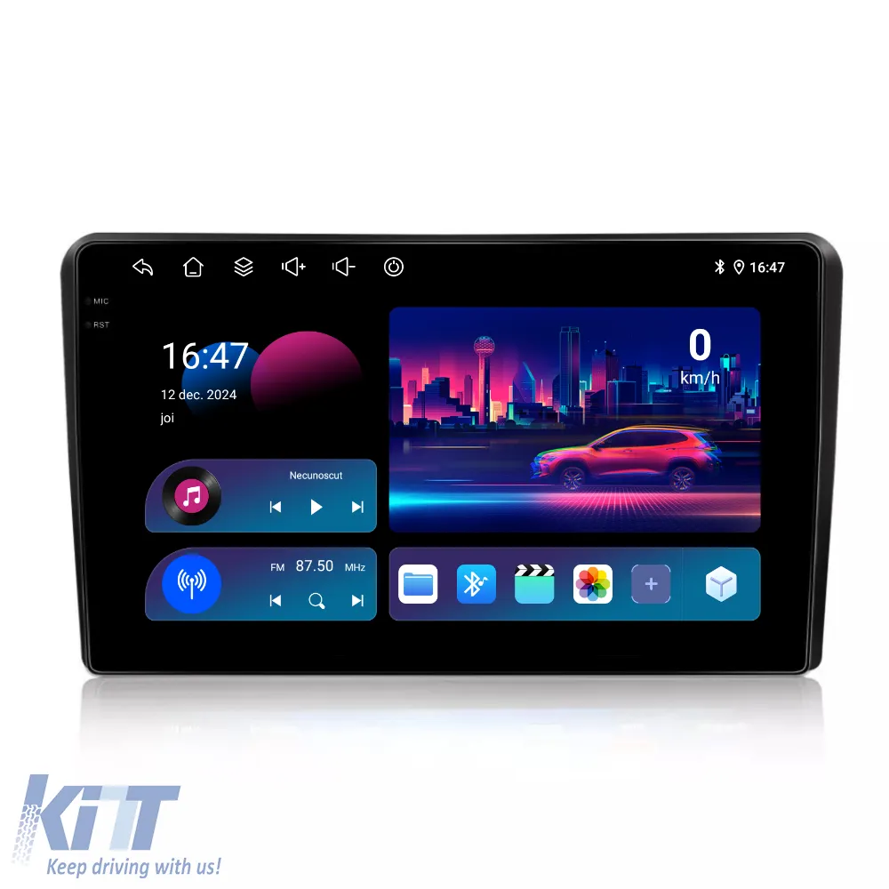 Dedicated Navigation suitable for Peugeot 308 (2007 - 2013), 9 Inch, 4Gb Ram, 64Gb Storage, Android Auto, Carplay