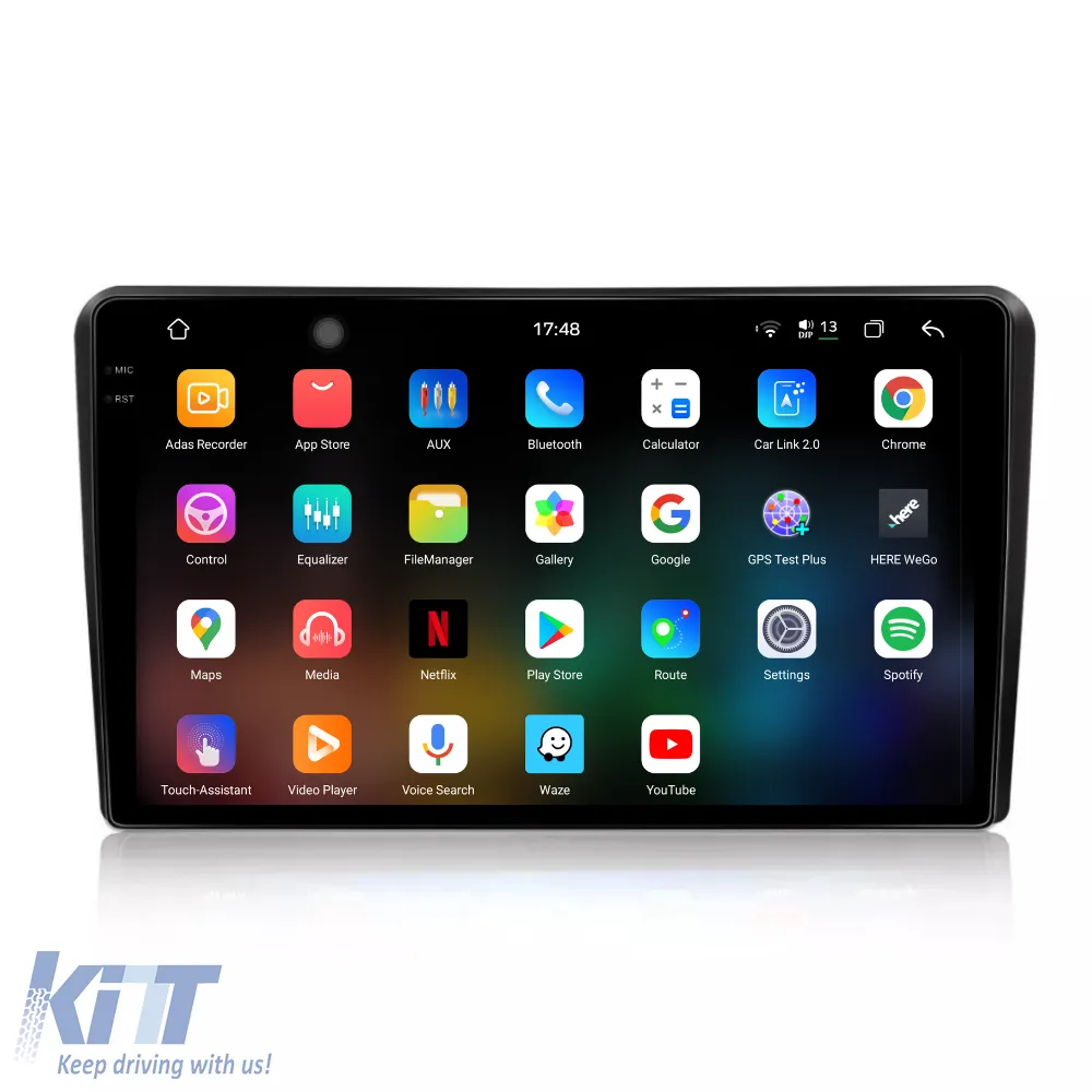 Dedicated Navigation suitable for Peugeot 407 (2004 - 2011), 2K, 12Gb RAM, 256Gb Storage, Android Auto, Carplay