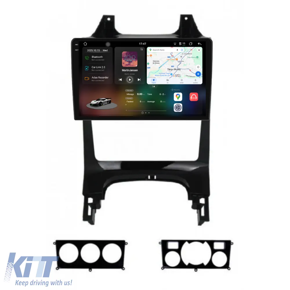Dedicated Navigation suitable for Peugeot 5008 (2009 - 2016), 2K, 12Gb RAM, 256Gb Storage, Android Auto, Carplay