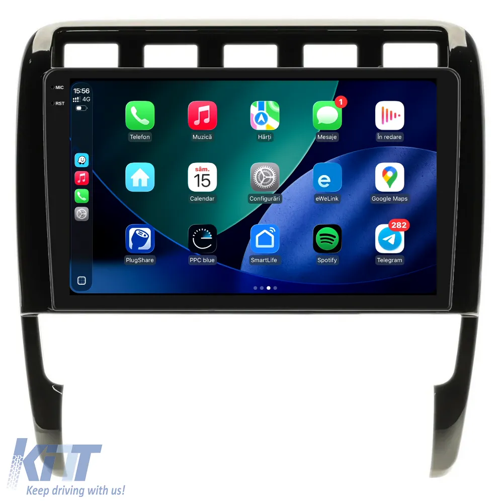 Dedicated Navigation suitable for Porsche Cayenne (2002-2010), 10 Inch, 4Gb Ram, 64Gb Storage, Android Auto, Carplay