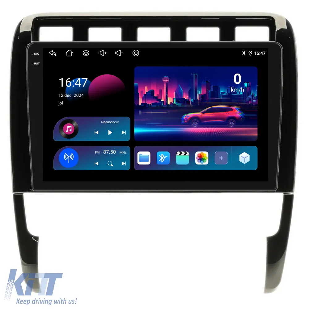 Dedicated Navigation suitable for Porsche Cayenne (2002-2010), 10 Inch, 4Gb Ram, 64Gb Storage, Android Auto, Carplay