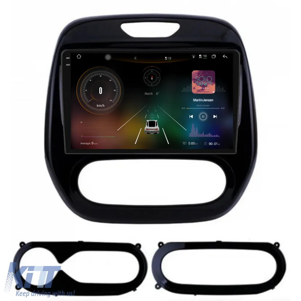 Dedicated Navigation suitable for Renault Captur (2013 - 2017), 2K, 12Gb RAM, 256Gb Storage, Android Auto, Carplay
