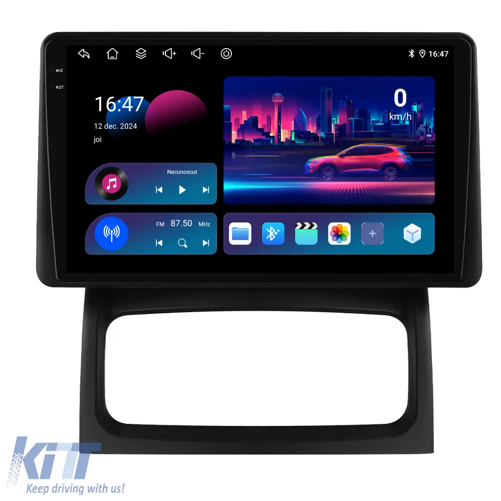 Dedicated Navigation suitable for Renault Clio 2 (1998-2012), 9 Inch, 2Gb RAM, 32Gb Storage, Android Auto, Carplay
