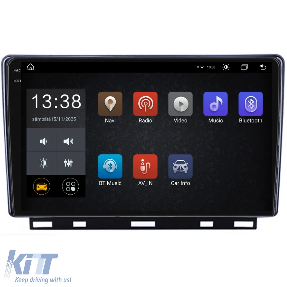 Dedicated Navigation suitable for Renault Clio 5 (2019 - 2025), 2K, 4Gb RAM, 64Gb Storage, Android Auto, Carplay