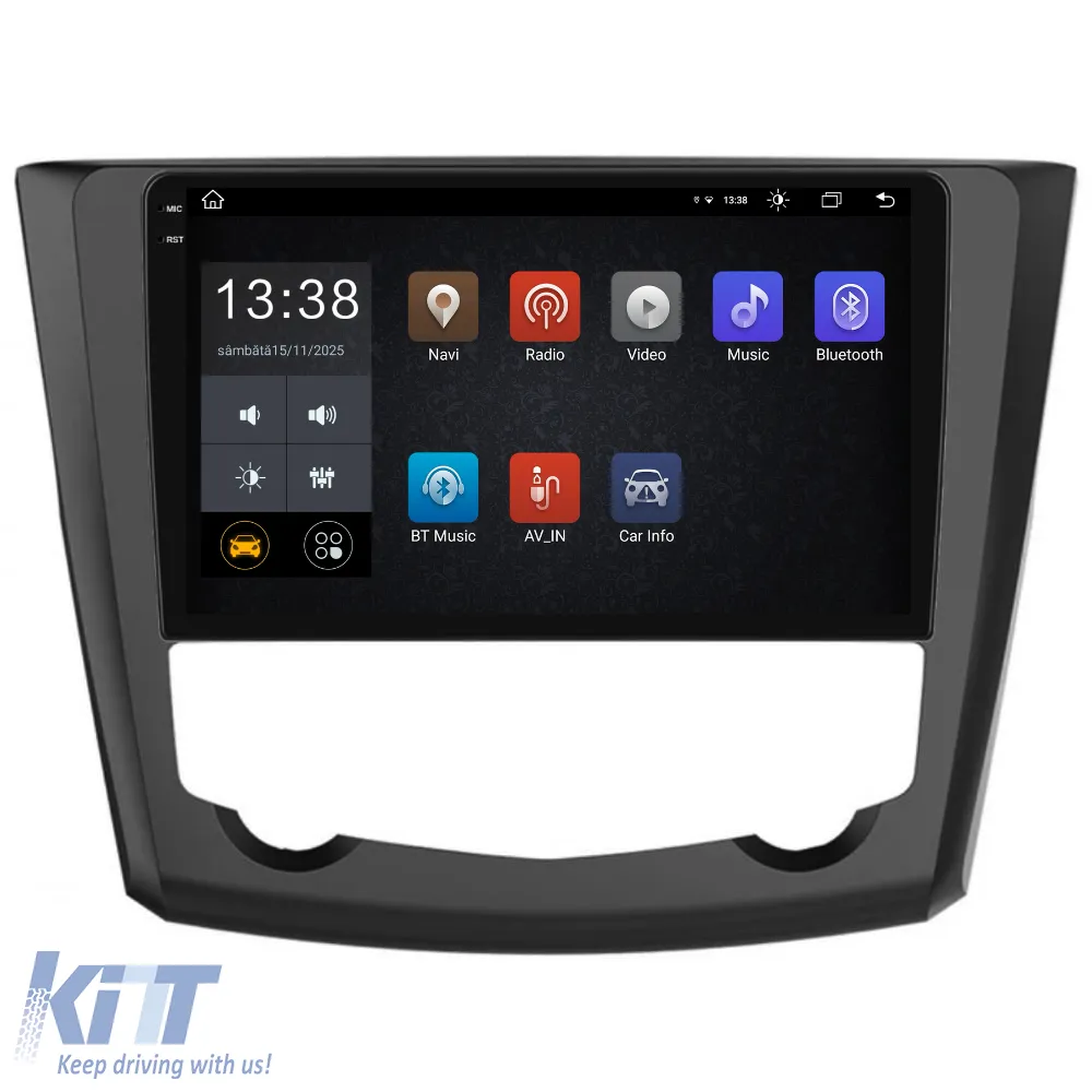 Dedicated Navigation suitable for Renault Kadjar (2015 - 2017), 2K, 8Gb RAM, 256Gb Storage, Android Auto, Carplay