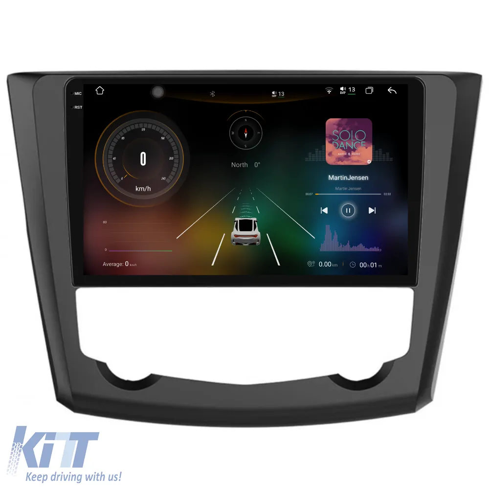 Dedicated Navigation suitable for Renault Kadjar (2015 - 2017), 2K, 12Gb RAM, 256Gb Storage, Android Auto, Carplay