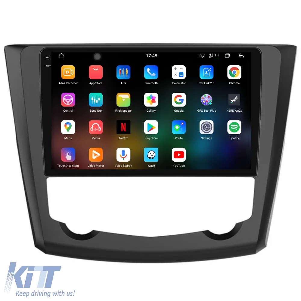 Dedicated Navigation suitable for Renault Kadjar (2015 - 2017), 2K, 12Gb RAM, 256Gb Storage, Android Auto, Carplay
