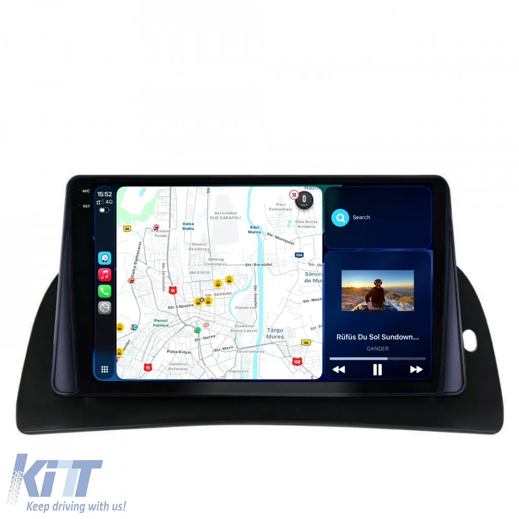 Dedicated Navigation suitable for Renault Kangoo (2015-2020), 2K, 4Gb RAM, 64Gb Storage, Android Auto, Carplay