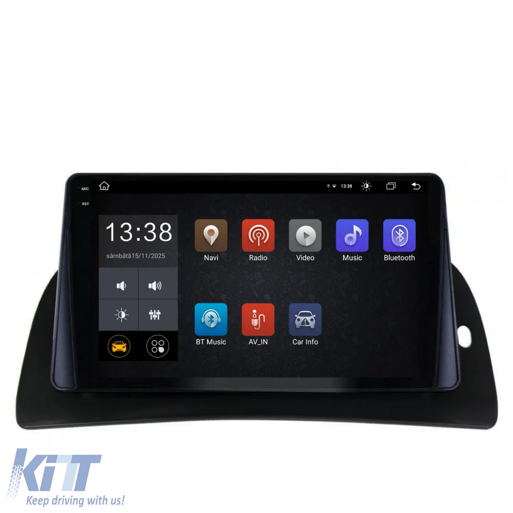 Dedicated Navigation suitable for Renault Kangoo (2015-2020), 2K, 8Gb RAM, 256Gb Storage, Android Auto, Carplay