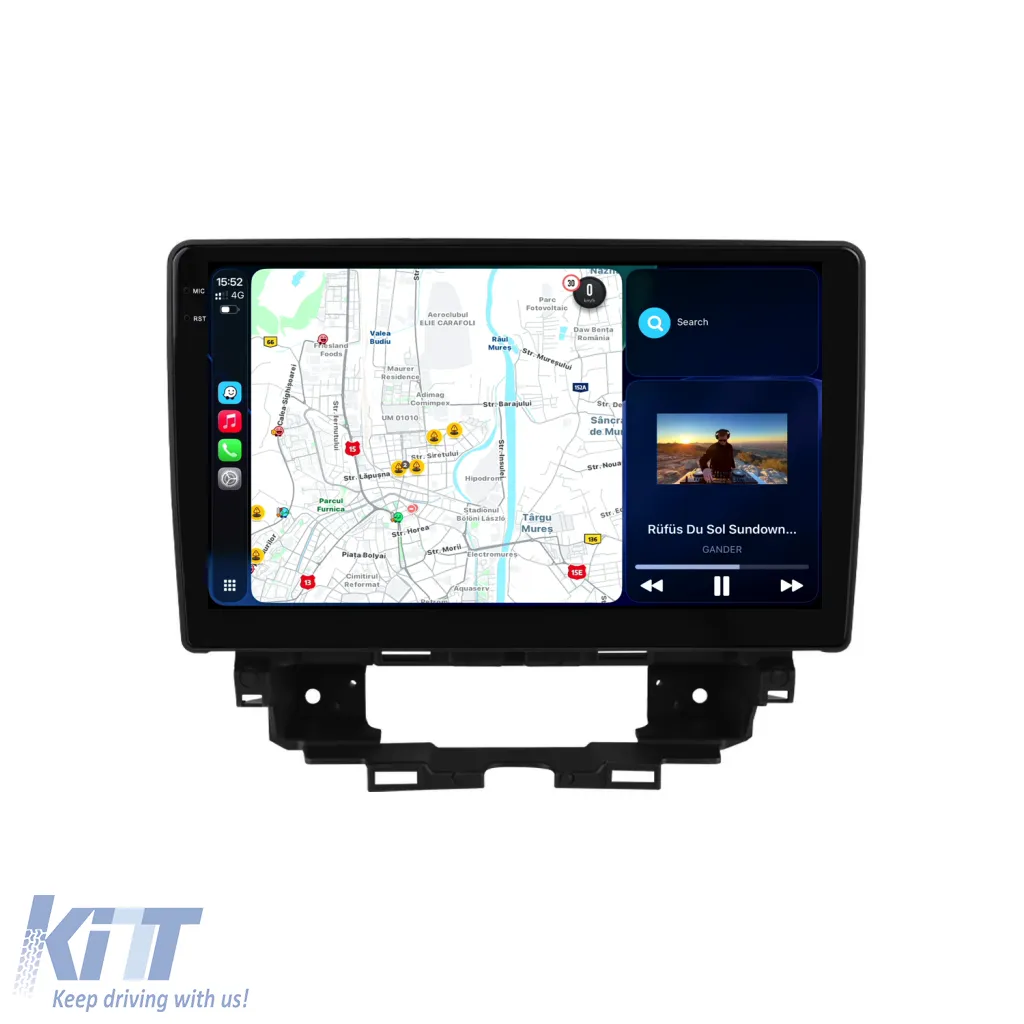 Dedicated Navigation suitable for Renault Kangoo (2022 - 2025), QuadCore, 10 Inch, 4Gb Ram, 64Gb Storage, Android Auto, Carplay