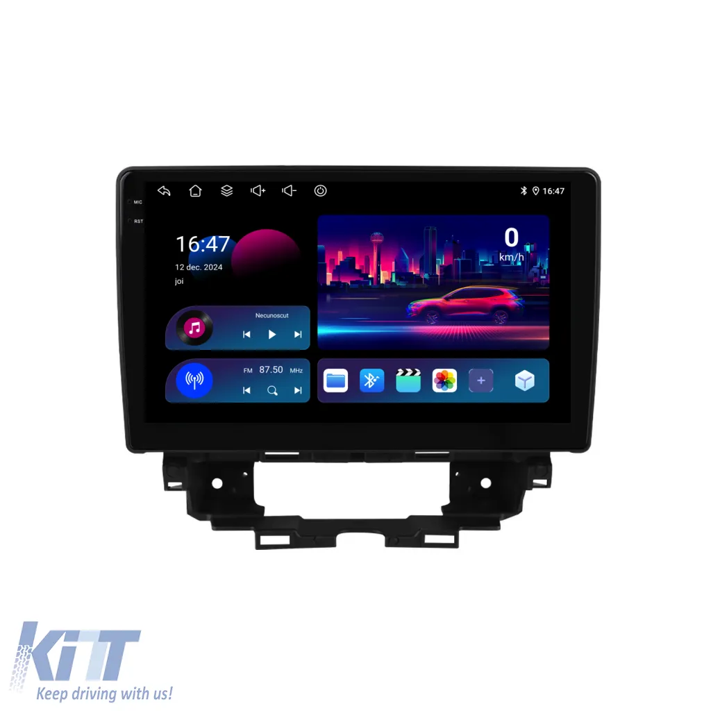 Dedicated Navigation suitable for Renault Kangoo (2022 - 2025), QuadCore, 10 Inch, 4Gb Ram, 64Gb Storage, Android Auto, Carplay