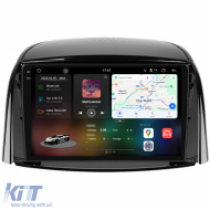 Dedicated Navigation suitable for Renault Koleos (2008 - 2016), 2K, 12Gb RAM, 256Gb Storage, Android Auto, Carplay