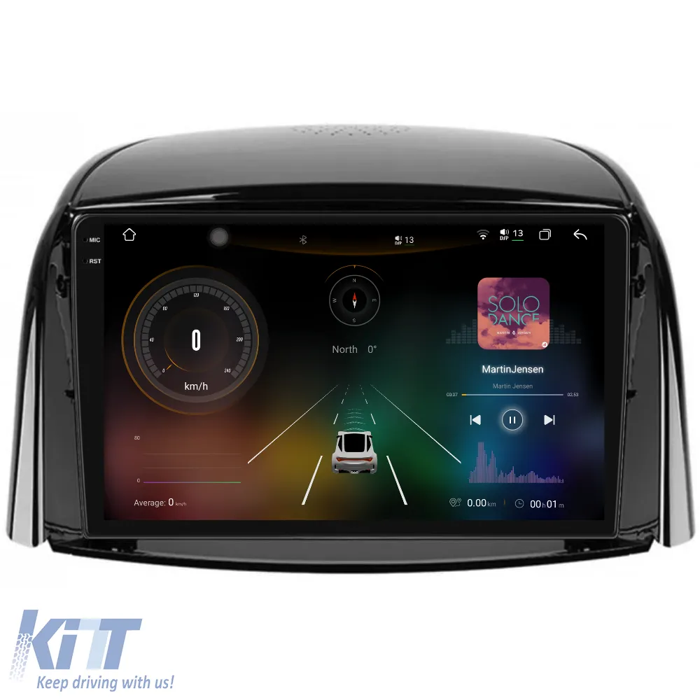 Dedicated Navigation suitable for Renault Koleos (2008 - 2016), 2K, 12Gb RAM, 256Gb Storage, Android Auto, Carplay