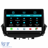Dedicated Navigation suitable for Renault Laguna (2001 - 2007), 9 Inch, 2Gb Ram, 32Gb Storage, Android Auto, Carplay