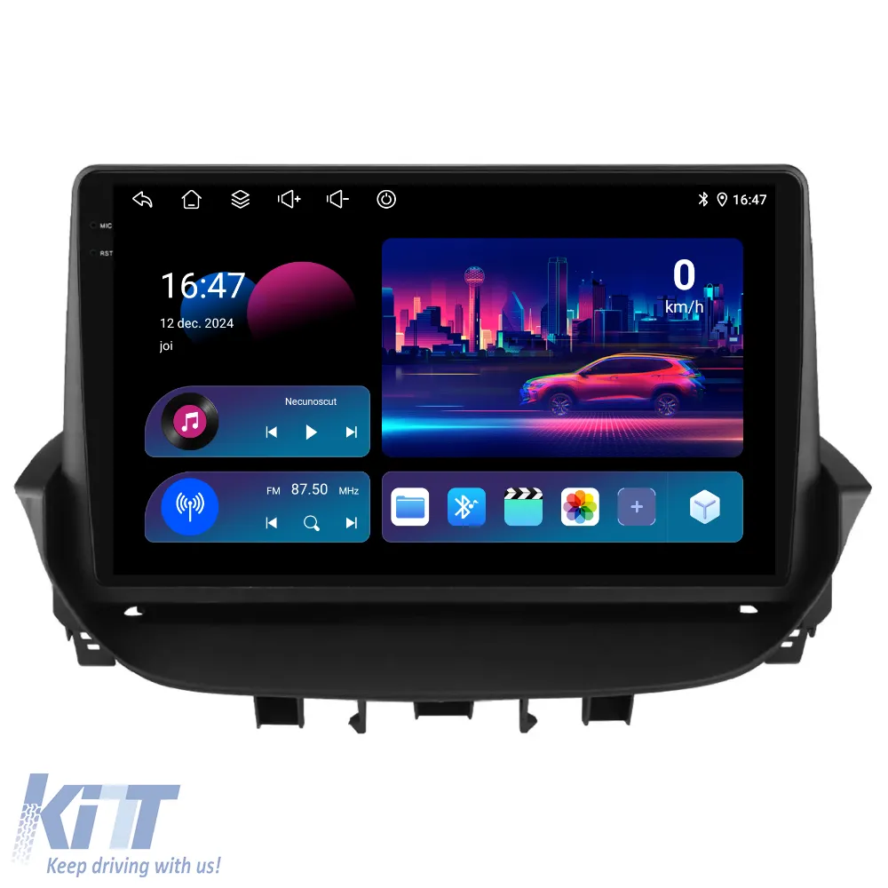 Dedicated Navigation suitable for Renault Laguna (2001 - 2007), 9 Inch, 2Gb Ram, 32Gb Storage, Android Auto, Carplay