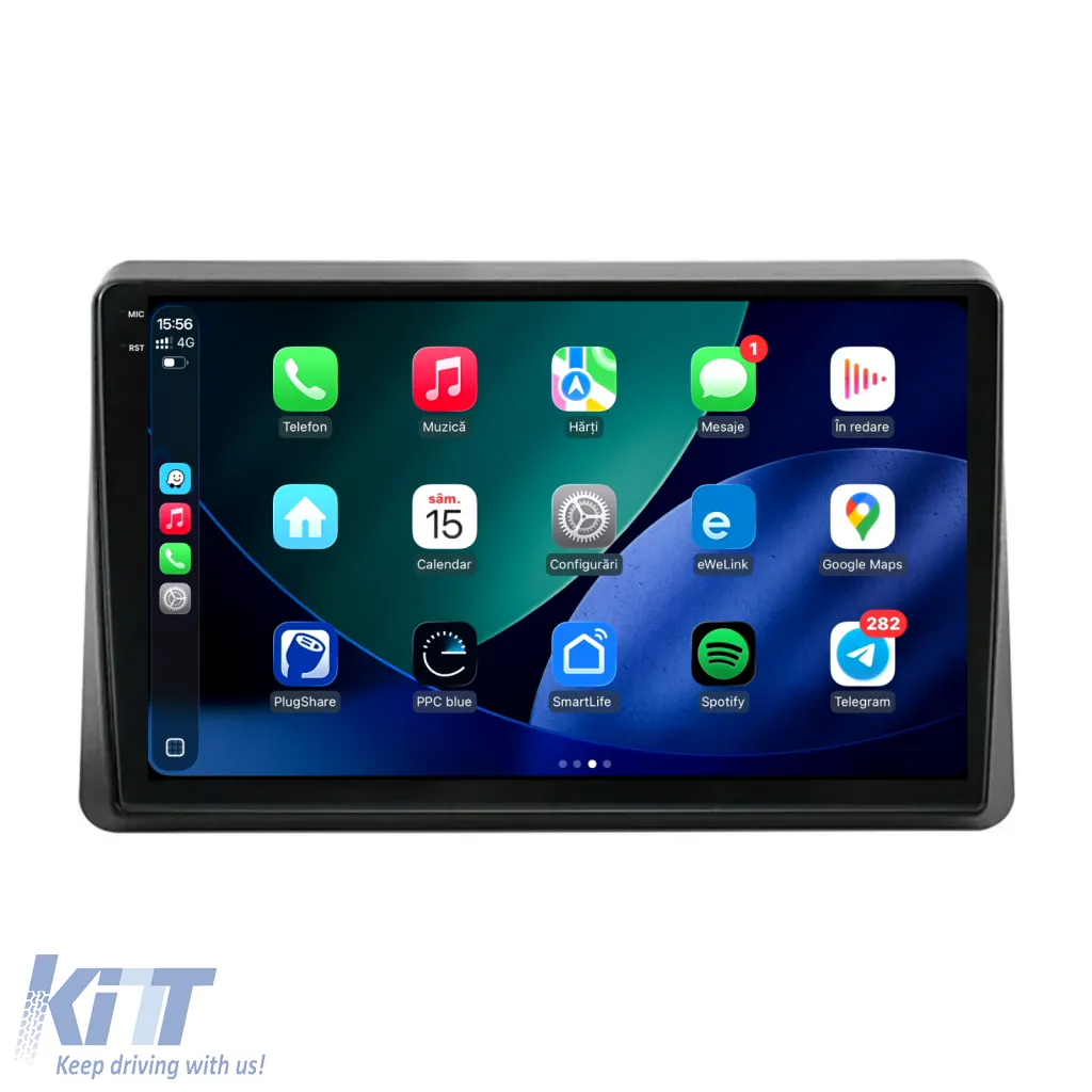 Dedicated Navigation suitable for Renault Master (2010 - 2021), 2K, 8GB RAM, 256GB Storage, Android Auto, Carplay